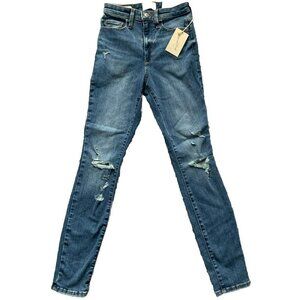 Women's High-Rise Skinny Jeans - Universal Thread Size 2 Medium Wash